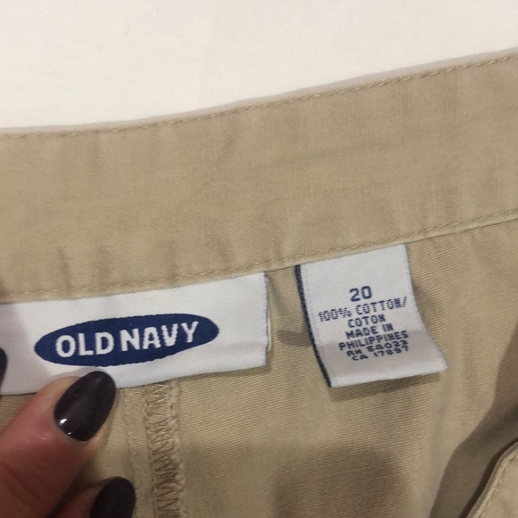 Old Navy Khaki and Jean Shorts Size 20 - Picture 6 of 7